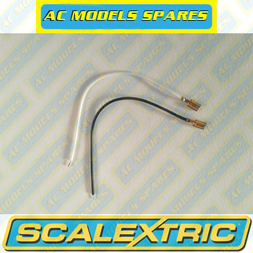 W8669 Scalextric Spare Brand New Pair of Motor Wires with Spade Terminals