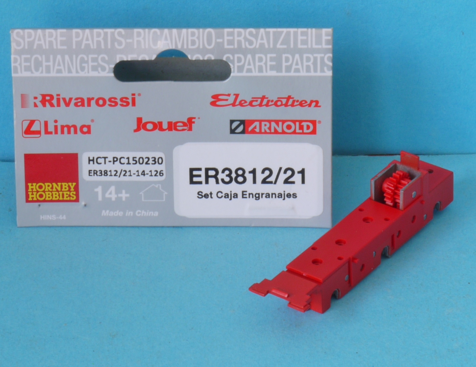 ER3812/21 Hornby Electrotren Gear Box Set Loco Diesel E3812/3812D 10359 IS3.1